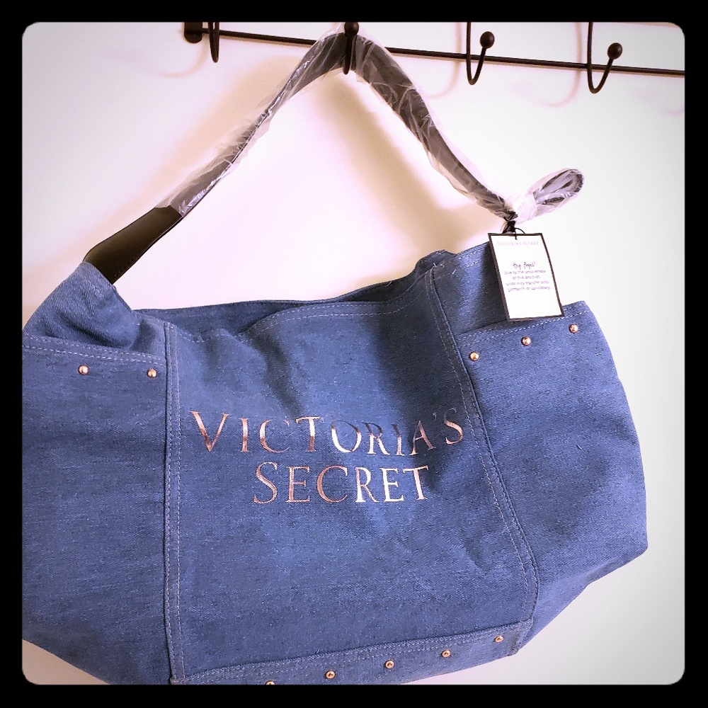 💖NEW💖 Denim Victoria's Secret Tote